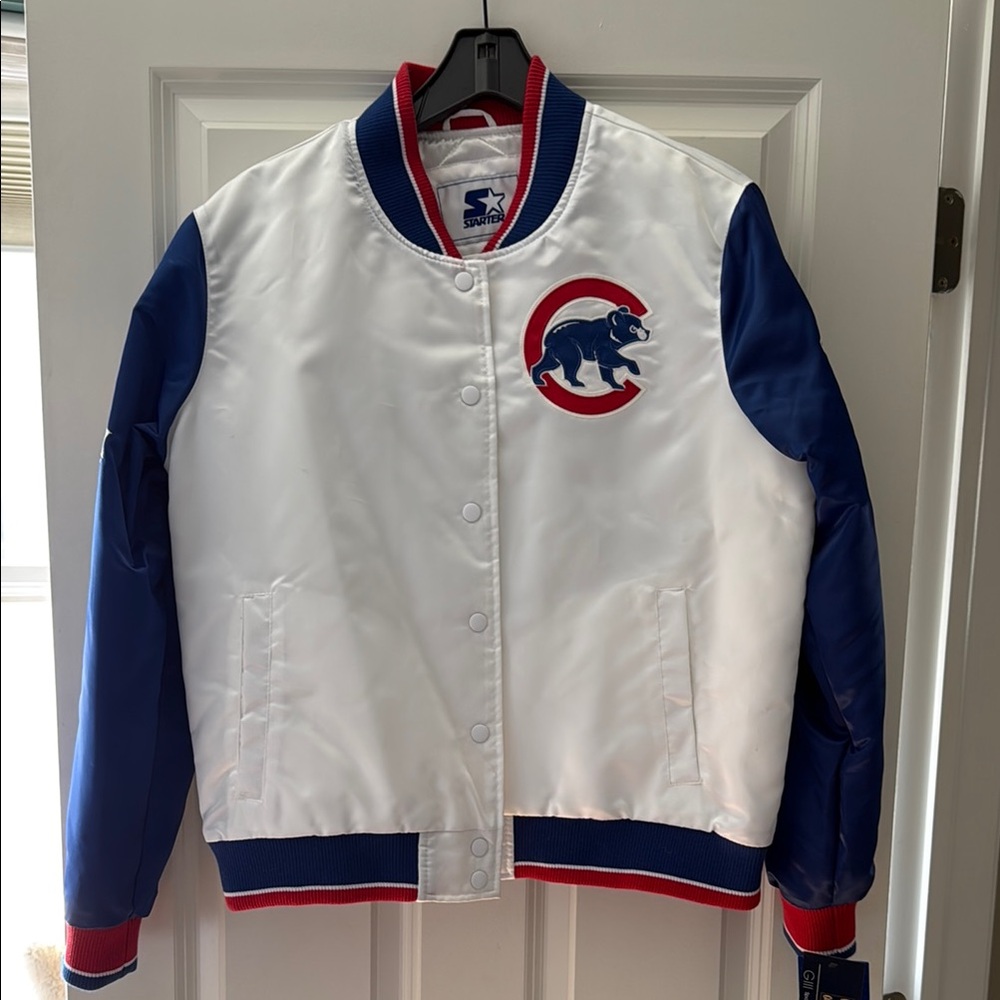 STARTER Chicago Cubs Puffer Jacket